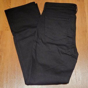 3/$75 SALE!  NYDJ Marilyn Straight Jeans, Black NWOT